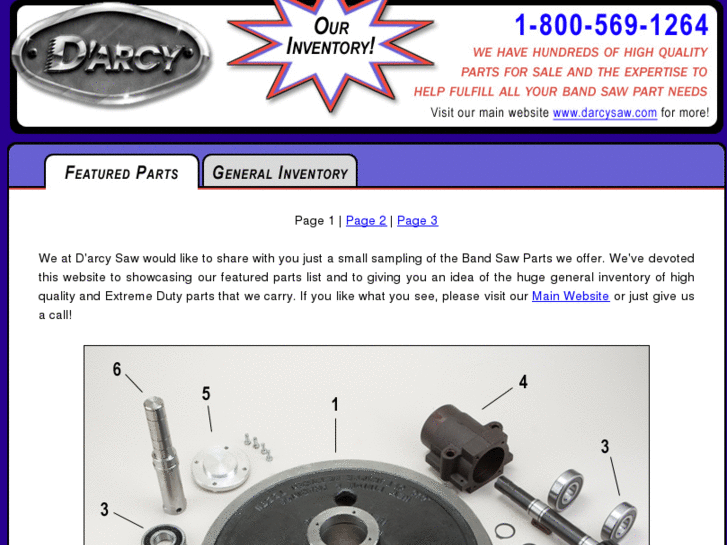 www.darcysawparts.com