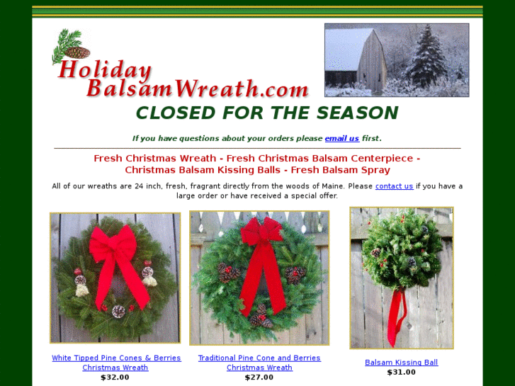 www.holidaybalsamwreath.com