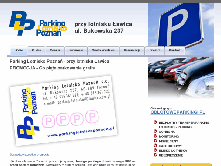 www.parkinglotniskopoznan.pl