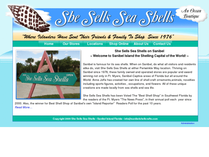 www.sanibelshellcrafts.com