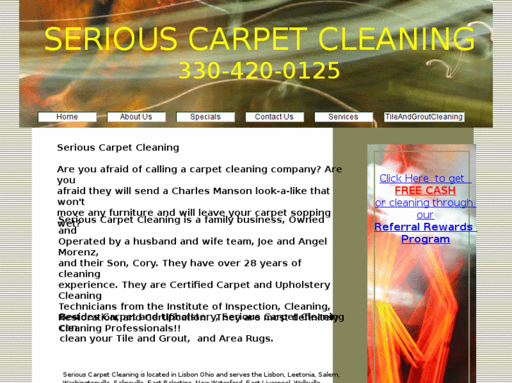 www.seriouscarpetcleaning.com