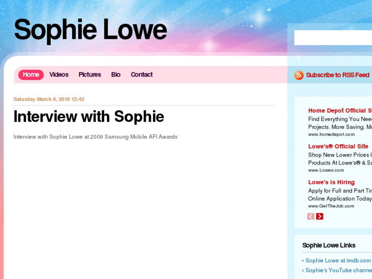 www.sophielowe.net