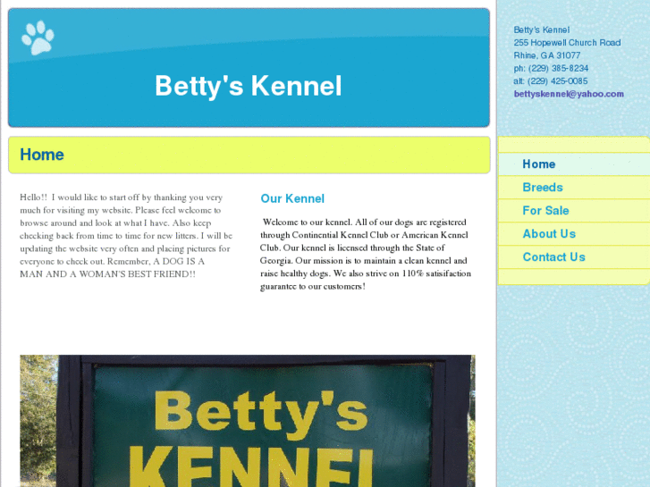 www.bettyskennel.com