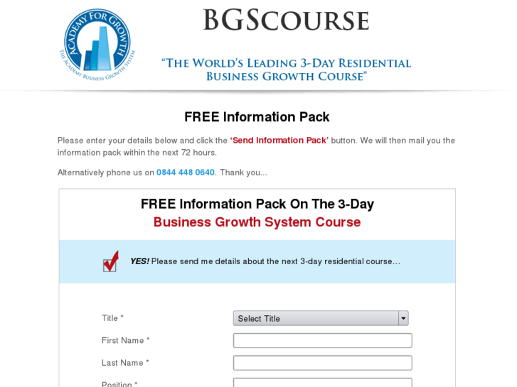 www.bgscourse.com