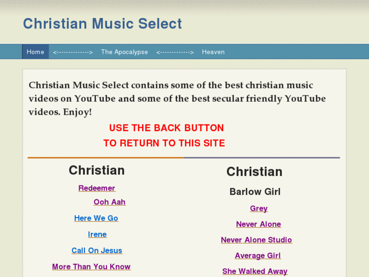 www.christianmusicselect.com