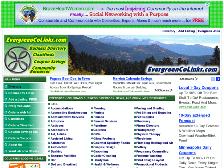 www.evergreencolinks.com