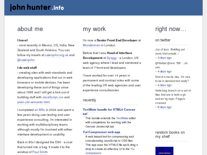 www.johnhunter.info