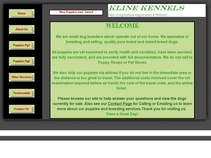 www.klinekennels.com