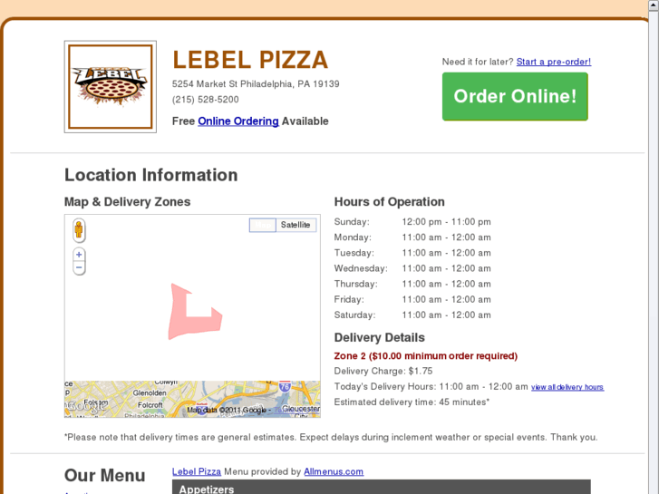 www.lebelpizzaphilly.com