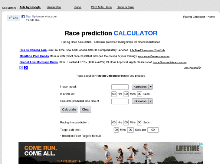 www.racing-calculator.com