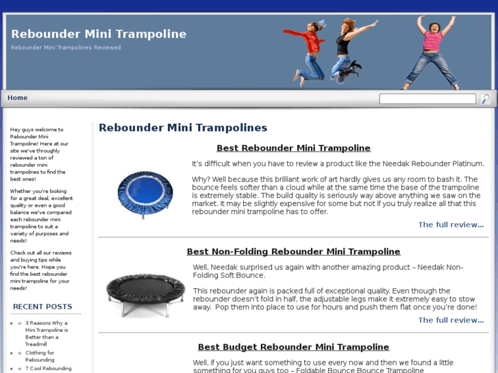 www.rebounderminitrampoline.com