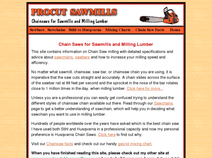 www.sawmillchainsaws.com