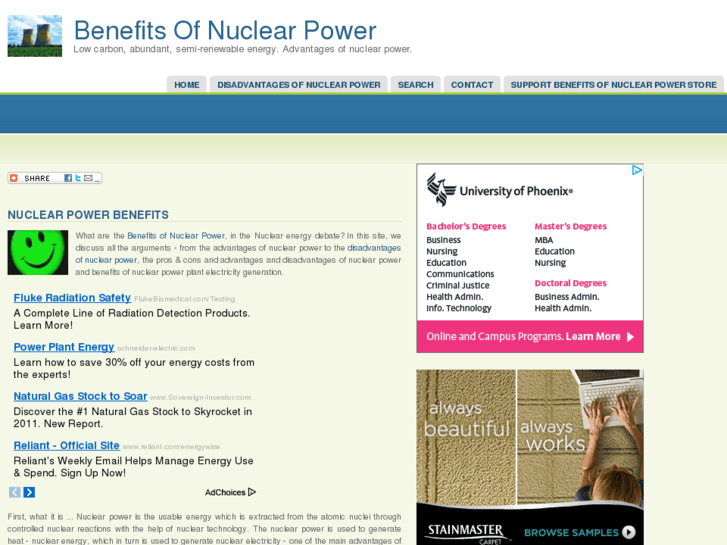 www.benefitsofnuclearpower.com