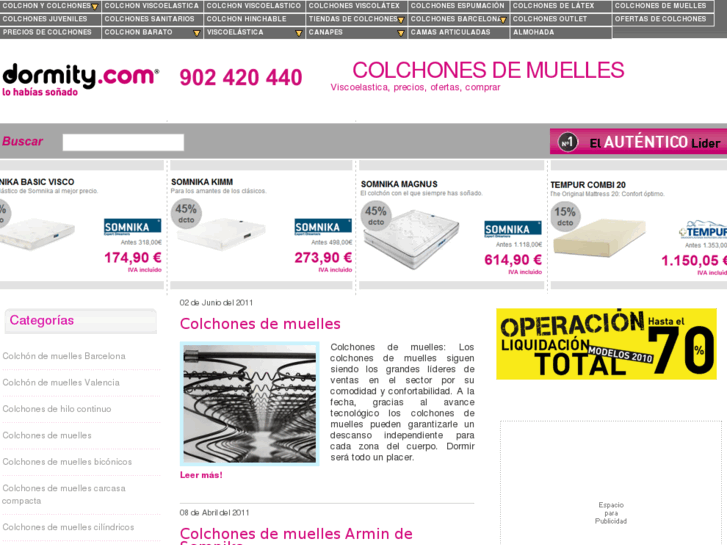 www.colchonesdemuelles.com