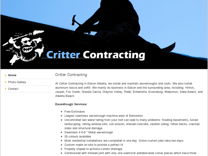 www.crittercontracting.com