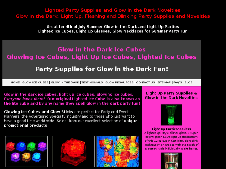 www.glowinthedarkicecube.com