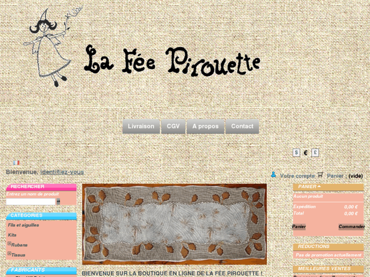 www.lafeepirouette-laboutique.com