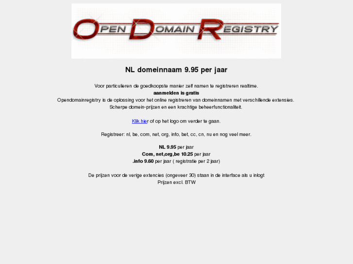 www.opendomainregistry.com