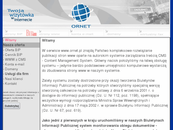 www.ornet.pl