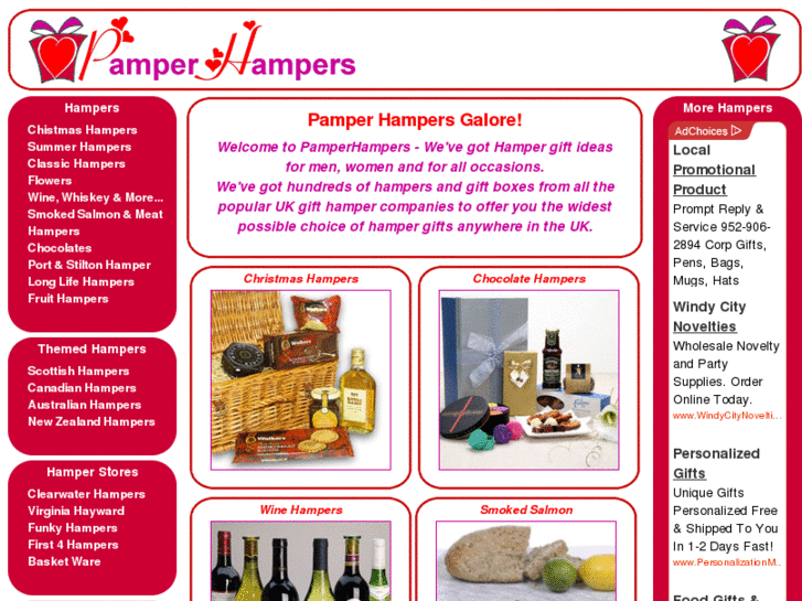 www.pamperhampers.com