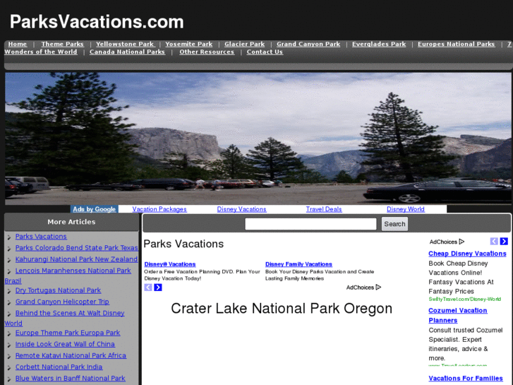 www.parksvacations.com