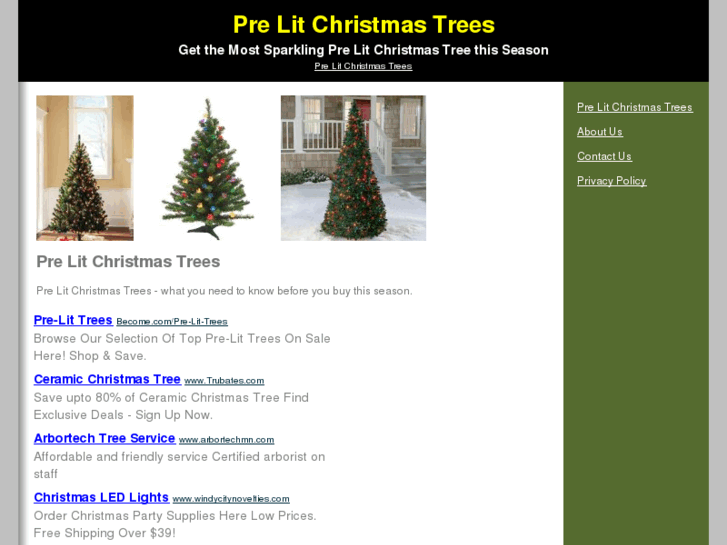 www.pre-lit-christmastrees.com