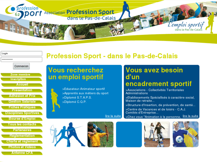 www.professionsport62.com