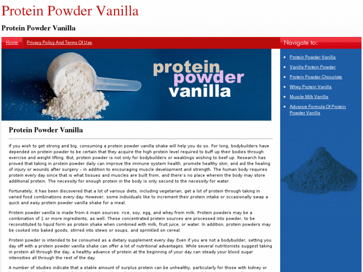 www.proteinpowdervanilla.org