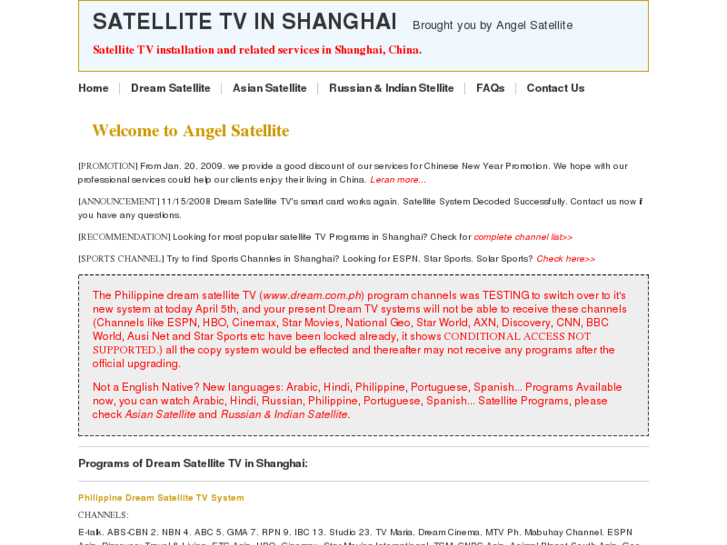 www.satellitetv-shanghai.com