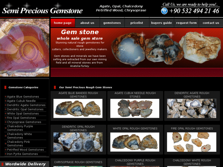 www.semi-precious-gemstones.com