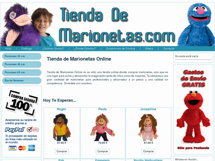 www.tiendademarionetas.com