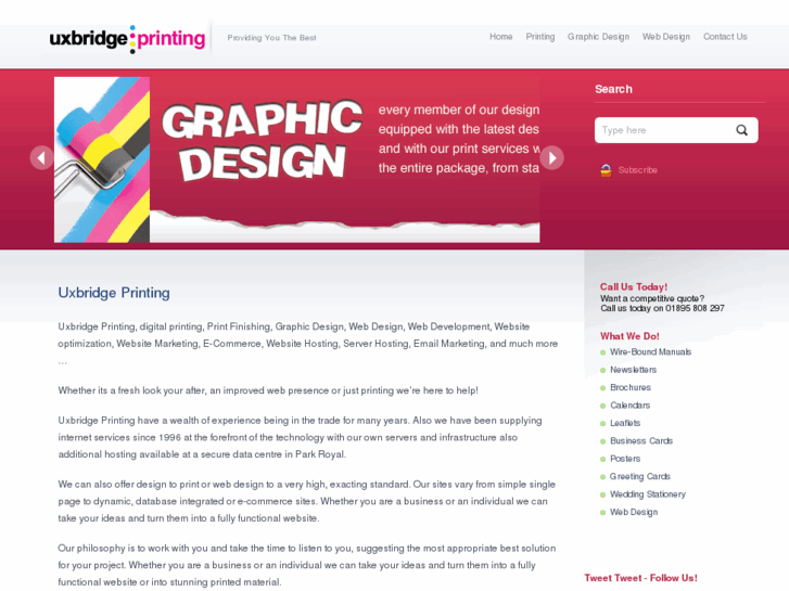 www.uxbridge-printing.com