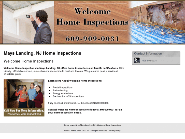 www.welcomehomeinspectionsnj.net