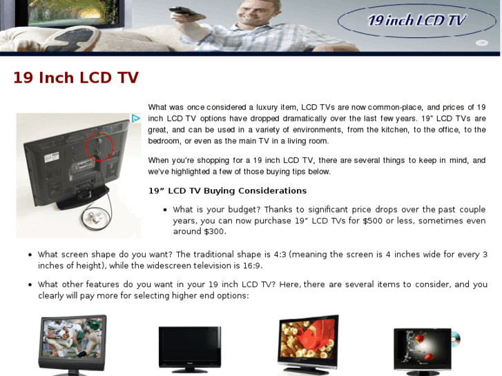 www.19inchlcdtv.com