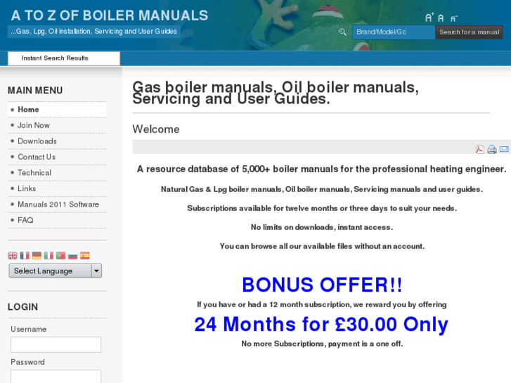 www.a2zboilermanuals.com