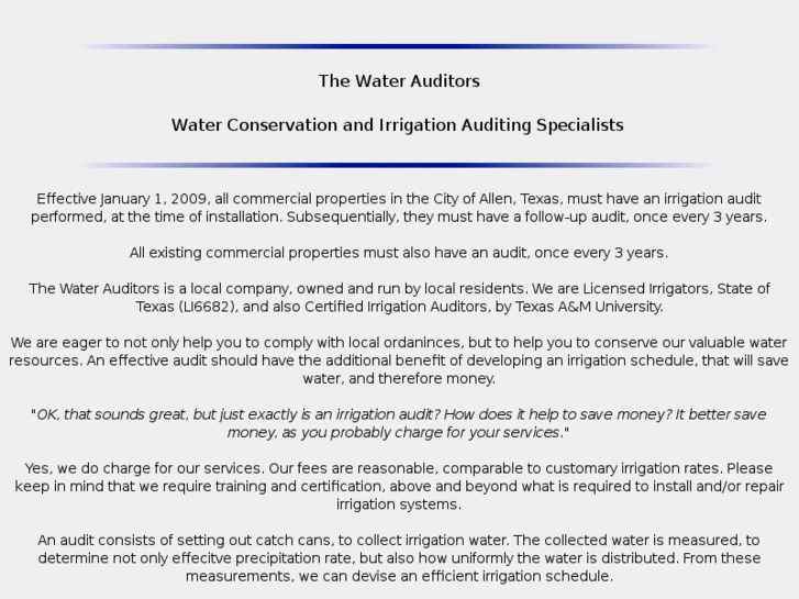 www.allenwaterauditor.net