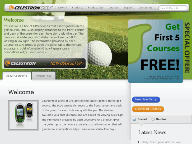 www.celestrongolf.com