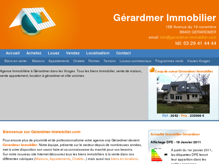 www.gerardmer-immobilier.com