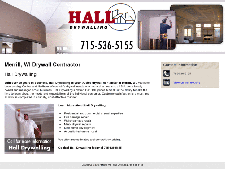 www.halldrywall.com