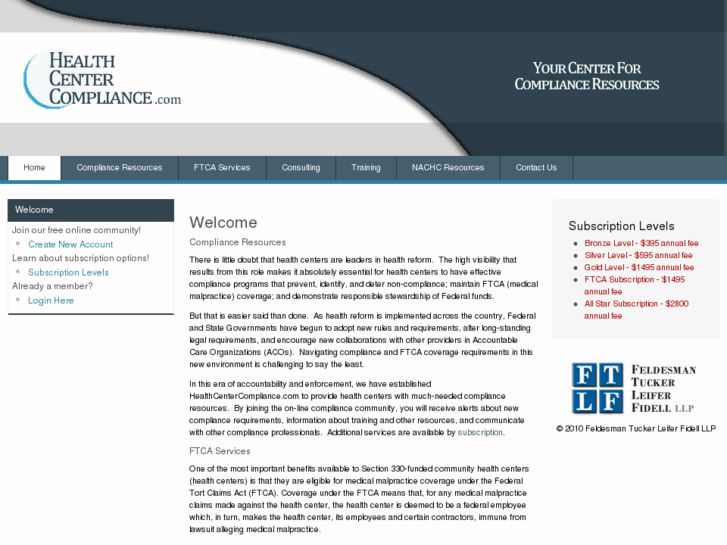 www.healthcentercompliance.com