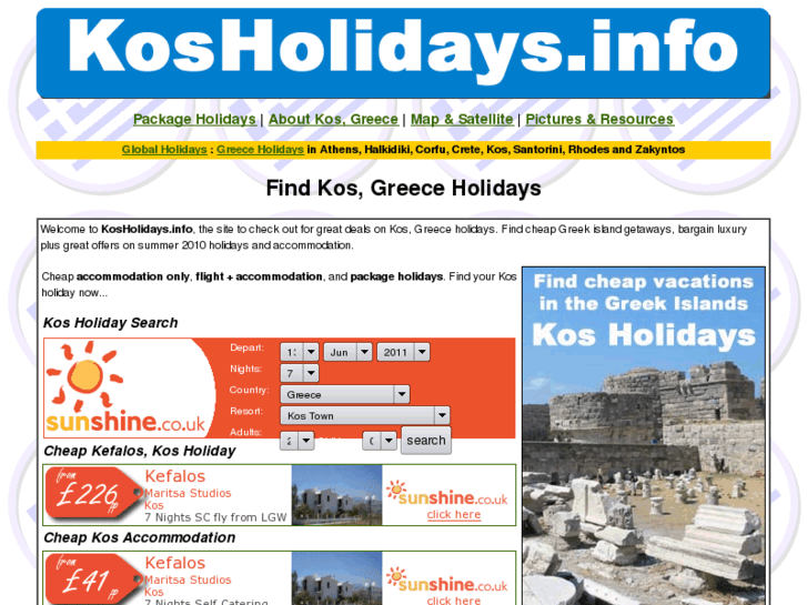 www.kosholidays.info