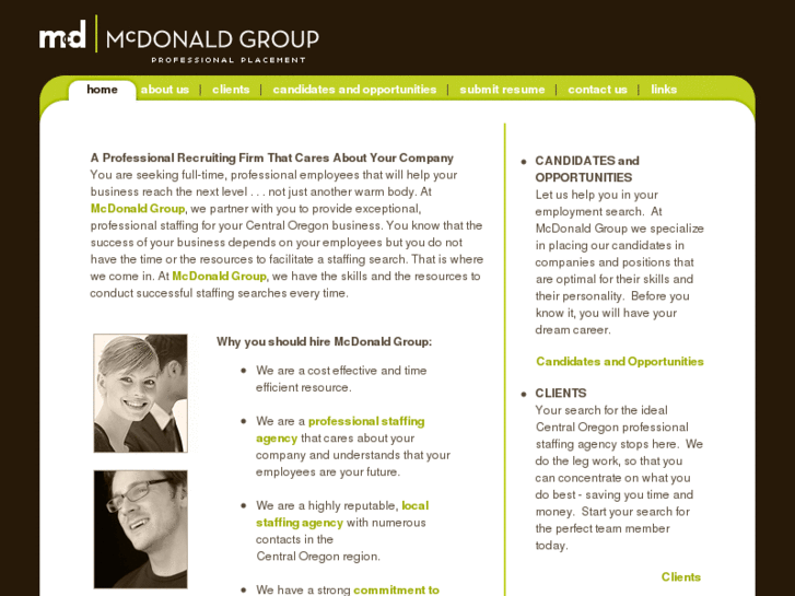 www.mcdonaldplacement.net