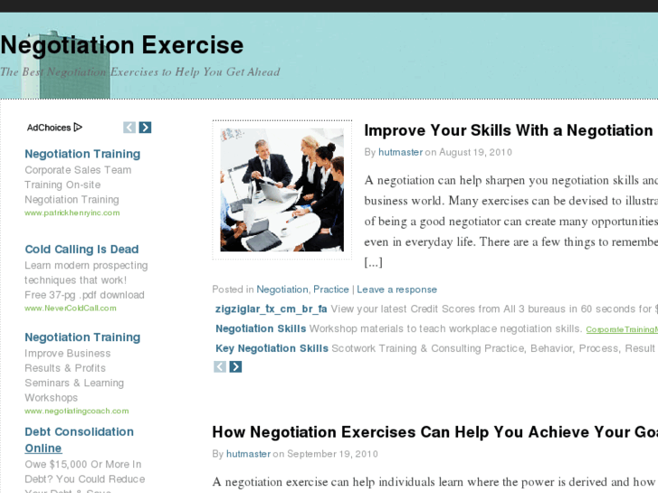 www.negotiationexercise.com