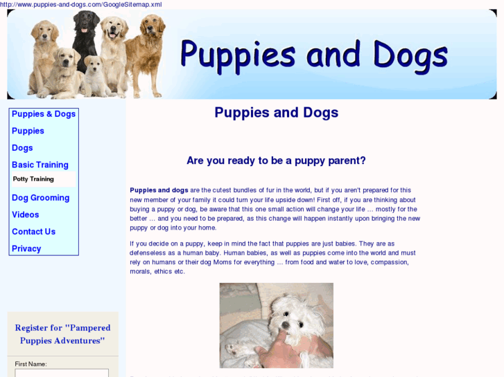 www.puppies-and-dogs.com