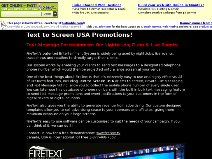 www.texttoscreenusa.info