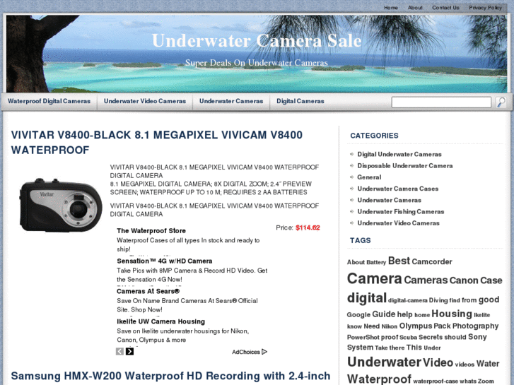 www.underwatercamerasale.com
