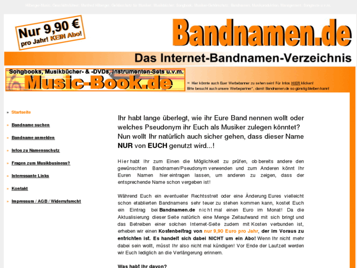 www.bandnamen.de