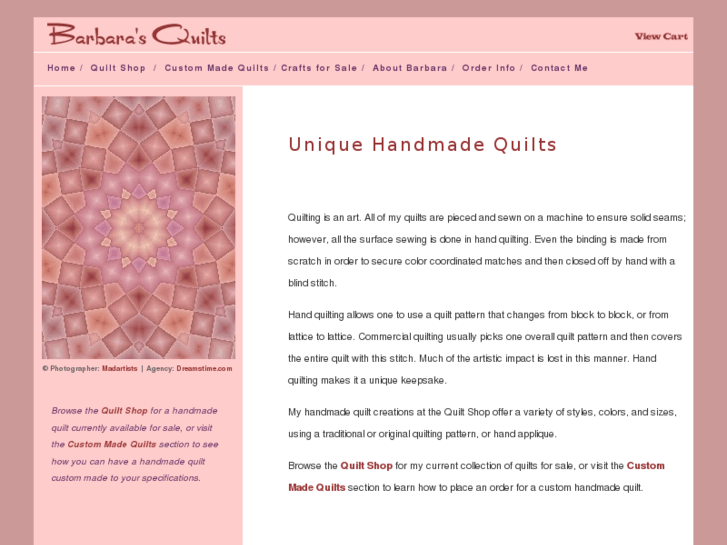 www.barbarascustomquilts.com