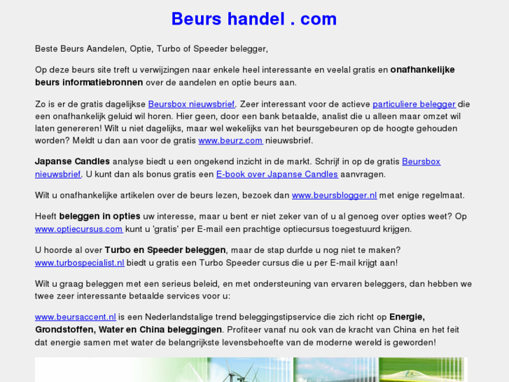 www.beurshandel.com