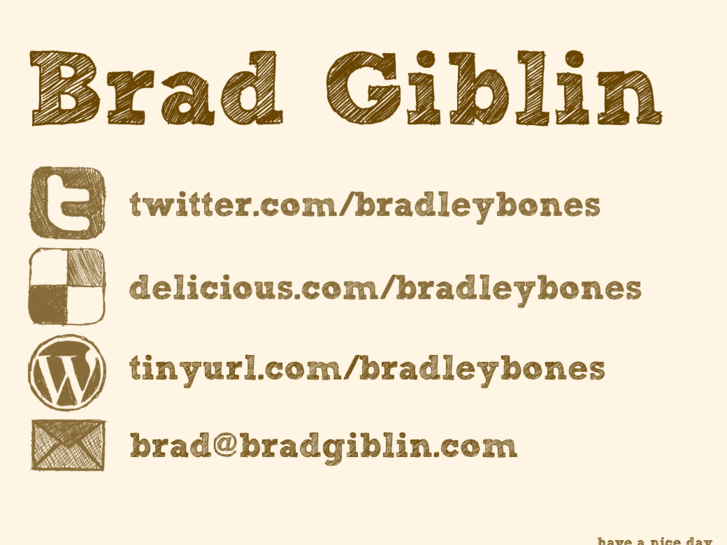 www.bradgiblin.com